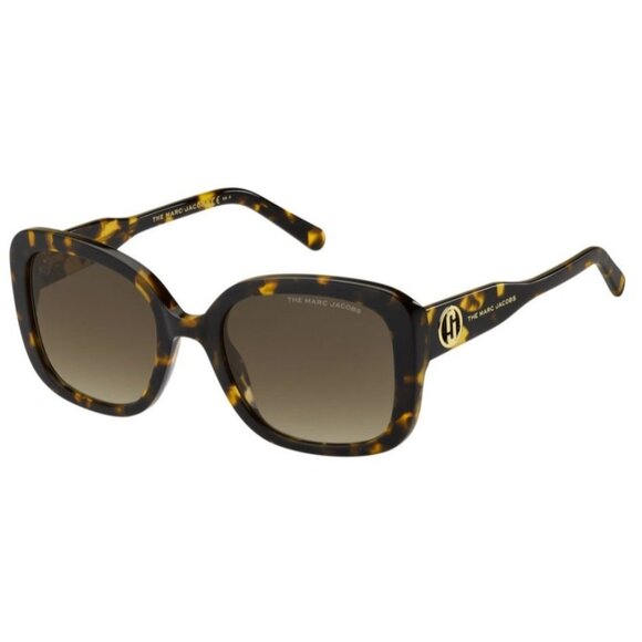NEW MARC JACOBS SUNGLASSES HAVANA WOMEN EYEWEAR MARC JACOBS MARC 625/S 0086 HA